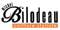 logo salon de coiffure Michel Bilodeau Québec